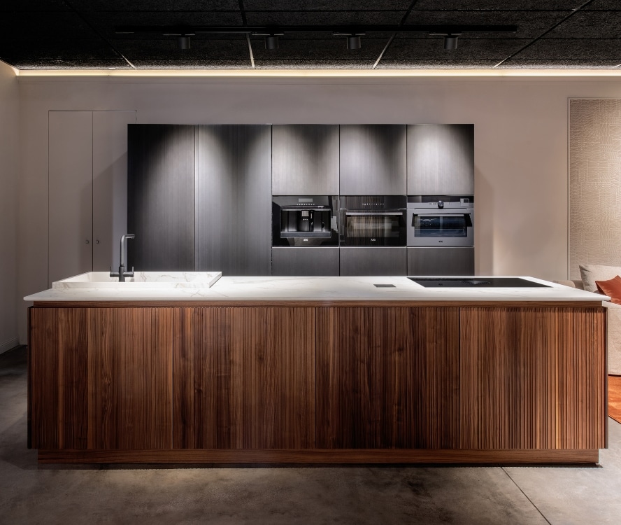 cucine su misura isola design contemporaneo